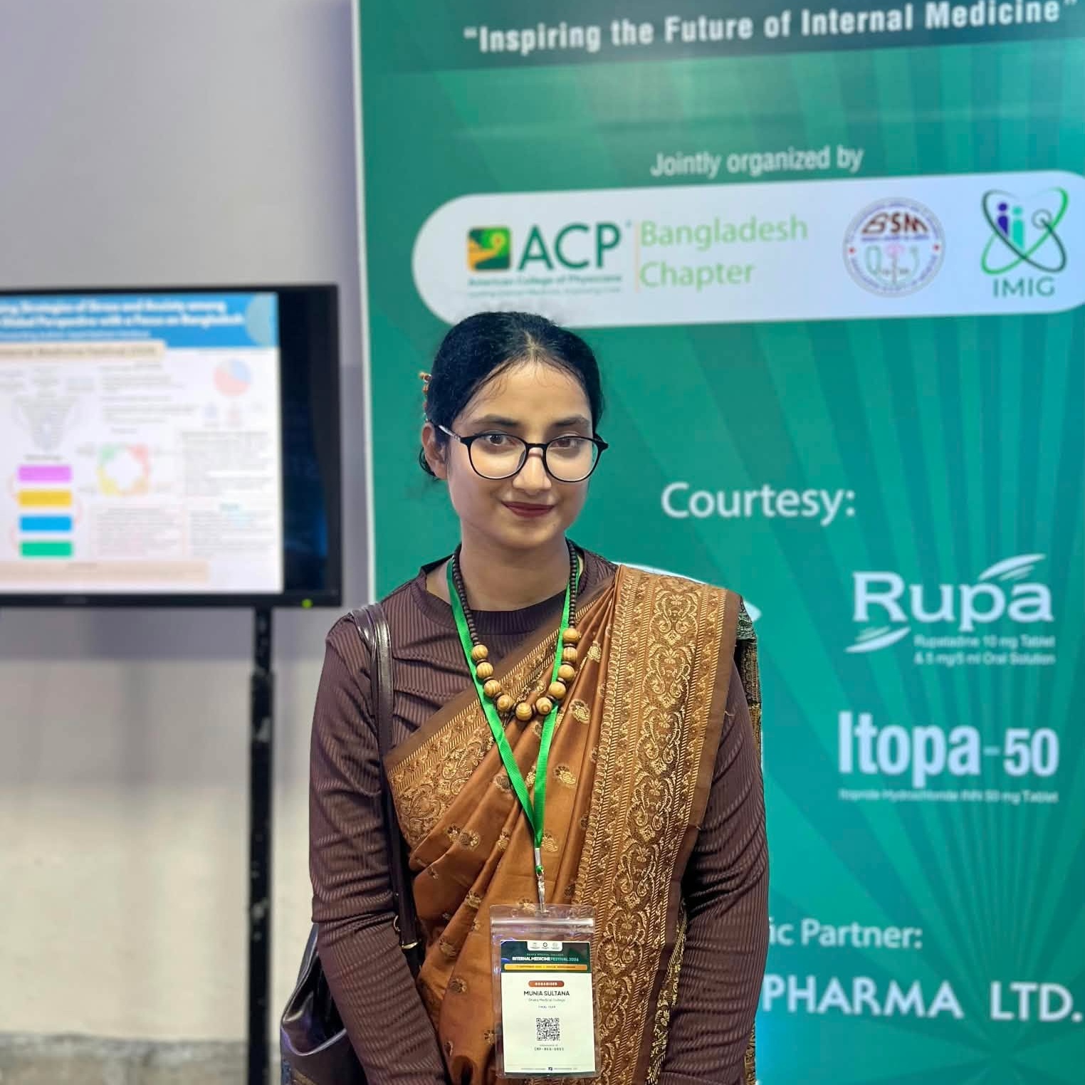 Munia Sultana - Senior Student Leader