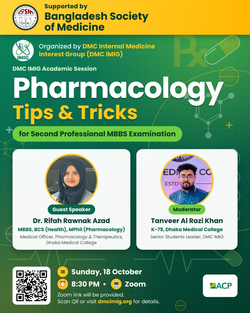 Pharmacology Tips & Tricks Official Webinar Poster