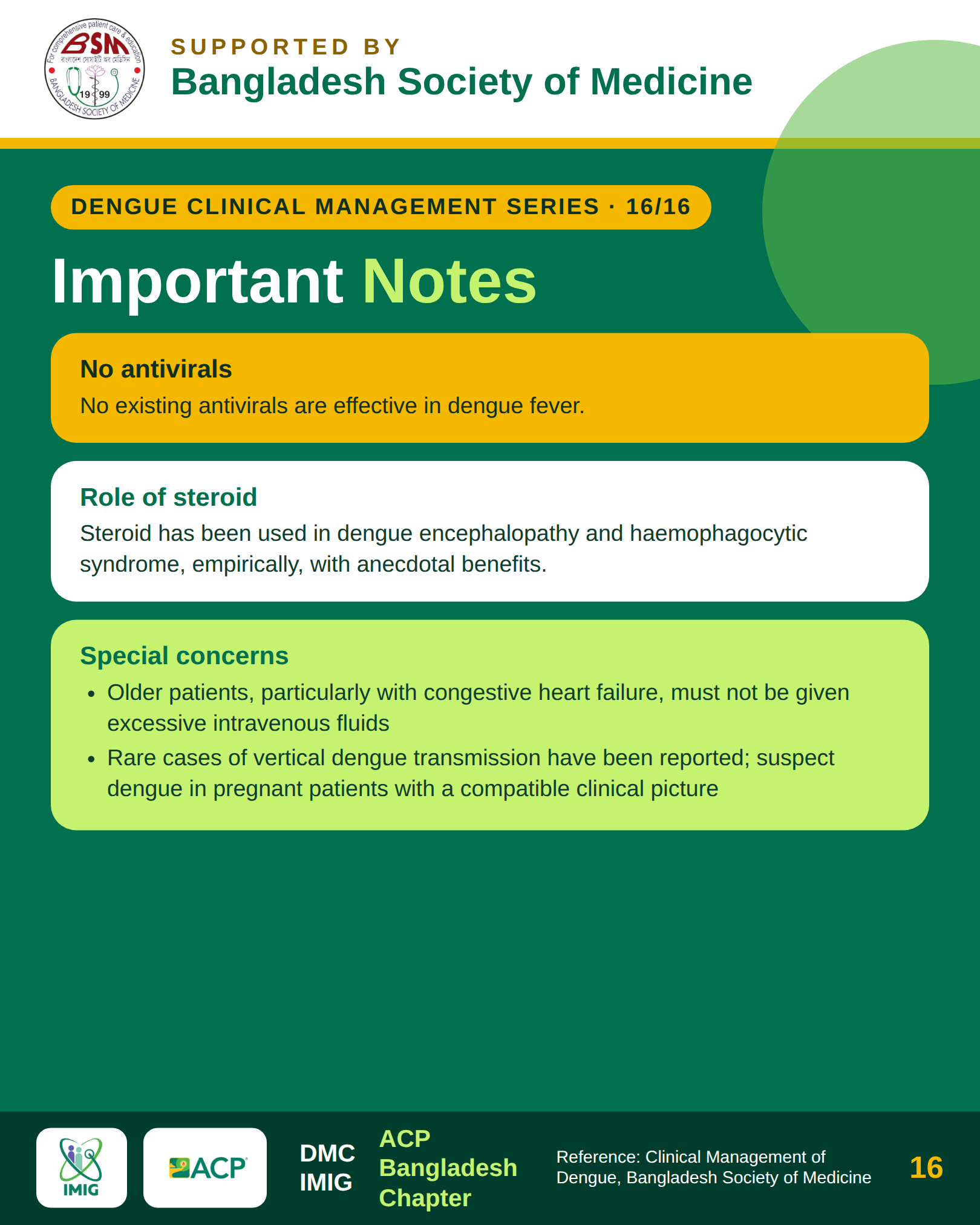 Critical Clinical Red Lines and Important Notes
